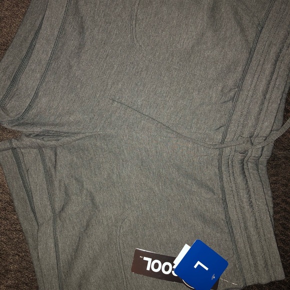 COPY - Gray Active Wear Shorts - Picture 2 of 3